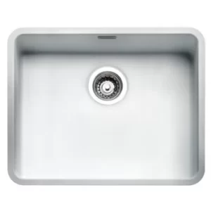 Reginox Ohio Single Bowl Stainless Steel White Kitchen Sink