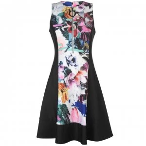 DKNY Floral Zip Dress - Multi