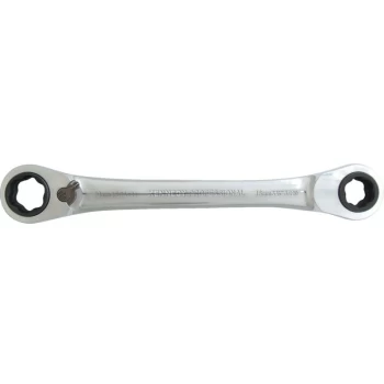 Kennedy-pro - Double End Ring Ratchet Spanner, Chrome Vanadium Steel, Reversible,