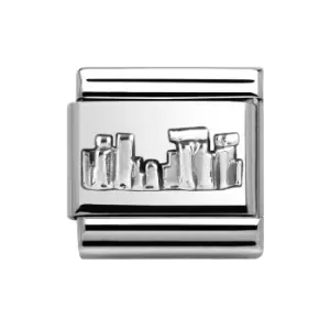 Nomination Classic Silver Around The World Stonehenge Charm