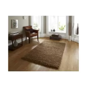 Think Rugs - Vista - Plain 2236 Beige 240cm x 340cm Rectangle - Brown and Beige