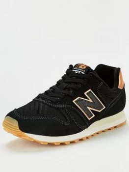 New Balance 373 Trainer - Black, Size 3, Women