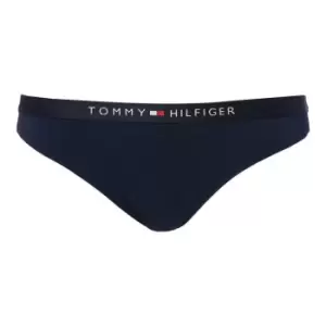 Tommy Bodywear Logo Band Bikini Briefs - Blue