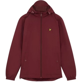 Lyle and Scott and Scott Zip Through Jacket - Red