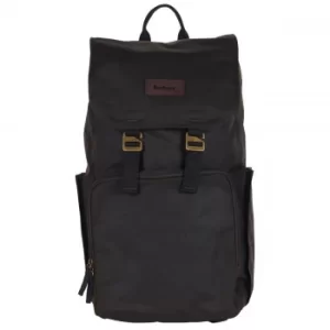 Barbour Traveller Wax Backpack Olive One