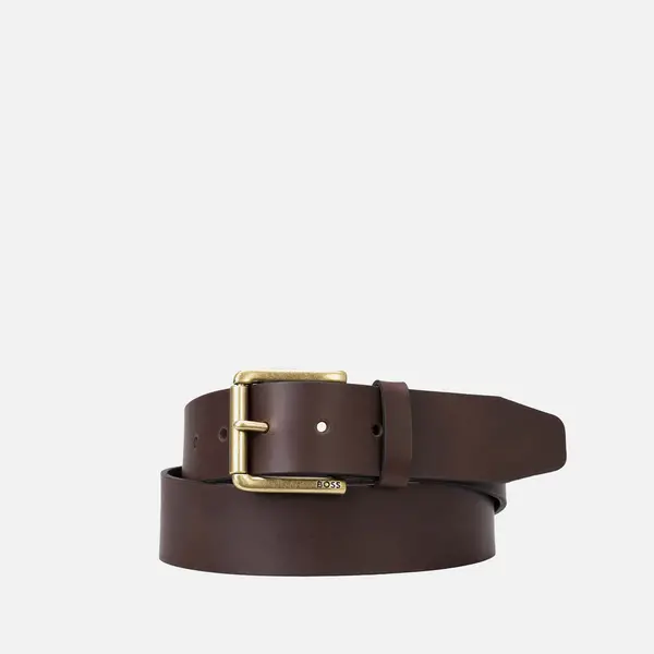 BOSS Joris Leather Belt - 80cm Brown male 50491889-202 S