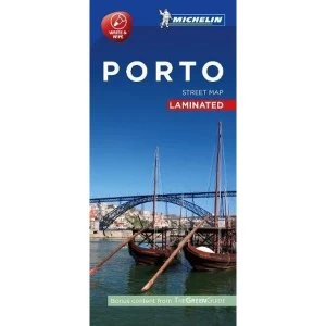 Porto - Michelin City Map 9212 Laminated City Plan Sheet map 2017