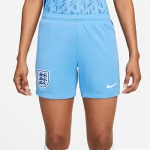 Nike England Away Shorts 2023 Womens - Blue