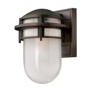 Outdoor IP44 Wall Light Victorian Bronze LED E27 60W d01456