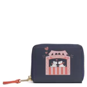 Radley Kissing Booth Zip Purse - Blue