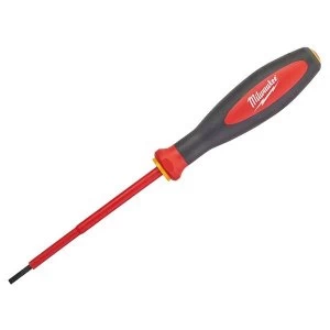 Milwaukee Hand Tools VDE Slotted Screwdriver 5.5 x 125mm