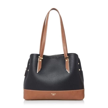 Dune Dalancie' Large Colour Block Bag - black