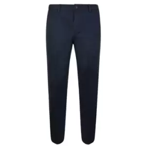 Boss Stanino Slim Fit Smart Stretch Trousers - Blue