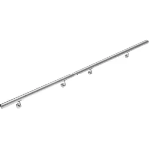 Stair Hand Rail Stainless Steel Railing Staircase Hallway V2A 80-600cm Bannister 200cm (de)