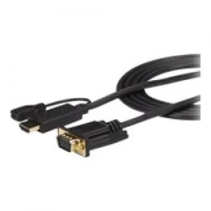 StarTech.com 10ft HDMI to VGA adapter cable