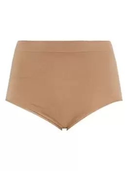 Yours Seamless Control Brief Sienna, Sienna, Size 18-20, Women