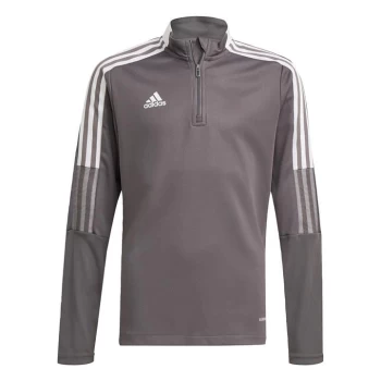 adidas Tiro 21 Training Top Kids - Team Grey Four