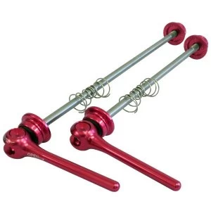 ETC QR MTB Titanium Skewer Set Red