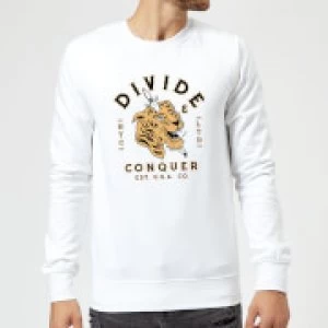 Tiger Tattoo Sweatshirt - White - XL