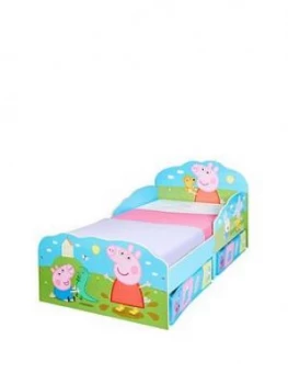 Peppa Pig Toddler Bed With Underbed Storage Drawers