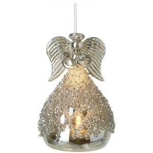 LED Glass Angel Hanger 10.5cm