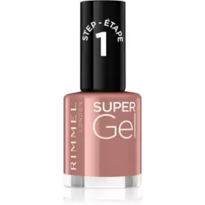 Rimmel Super Gel gel nail polish without UV/LED sealing shade 033 R&B Rose 12 ml