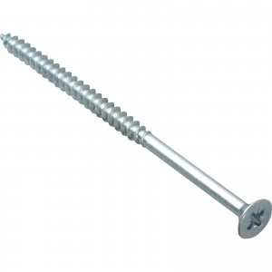 Forgefix Multi Purpose Zinc Plated Screws 5mm 90mm Pack of 200