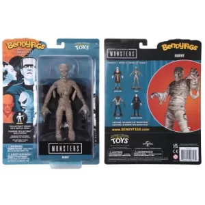 Noble Collection Universal Monsters The Mummy BendyFig 7.5" Action Figure