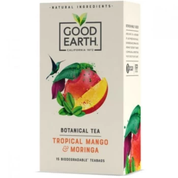 Good Earth Tropical Mango & Moringa Tea - 15 Bags