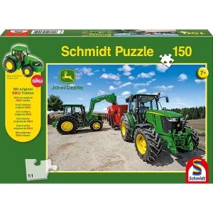 John Deere: 5M Series Tractors Jigsaw Puzzle - 150 Pieces