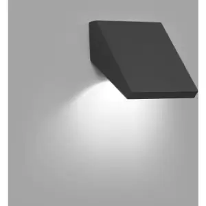 Faro Guiza - Outdoor LED Dark Grey Wall Downlight 10W 3000K IP65