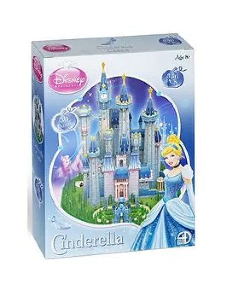 Disney Cinderella Castle Paper Core 3D Puzzle Model