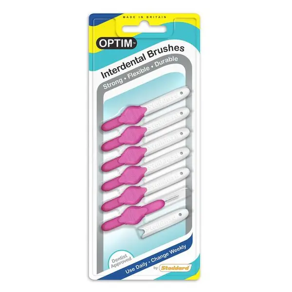 Icon Optim 0.4mm Pink Interdental Brushes 6Pcs