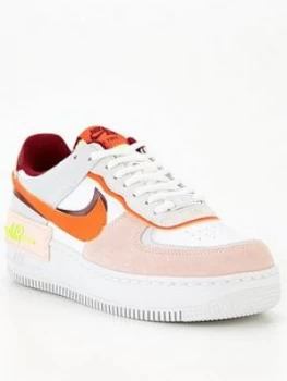 Nike Air Force 1 Shadow - Orange, Size 5, Women