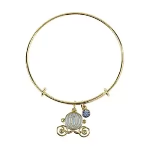 Disney Princess Cinderella Gold Coloured Carriage Charm Bracelet BF00588YRJL