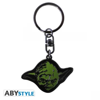 Star Wars - Yoda Metal Keyring