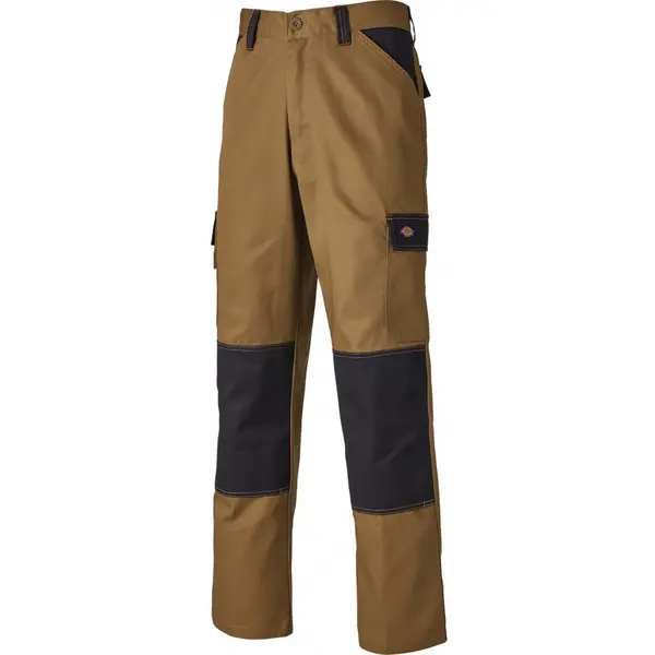 Dickies Mens Everyday Polycotton Knee Pad Pouches Workwear Trousers 40R - Waist 40', Inside Leg 33'