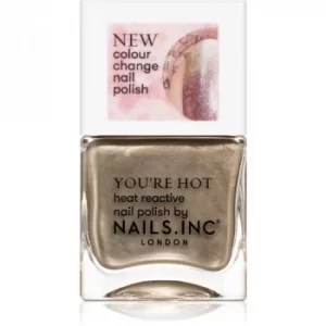 Nails Inc. You Are hot Nail Polish Shade Because I'm hot 14ml