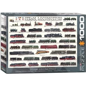 Steam Locomotives Eurographics 1000 Piece Jigsaw Puzzle