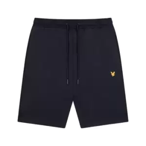 Mens Fly Fleece Shorts - True Black - S