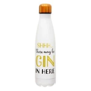 Sass & Belle Shhh? There's Gin in here Stainless Steel Water Bottle