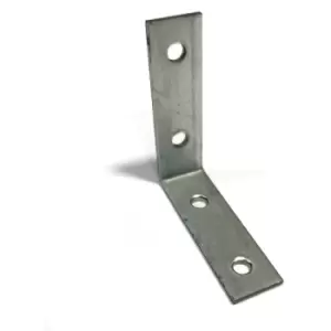 L-Shape Support Metal Narrow Angle Corner Bracket Repair Brace - Size 50x50x15x2mm - Pack of 1