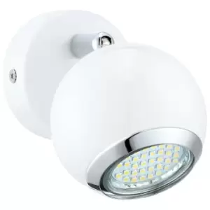 Bimeda - 1 Light Spotlight Chrome, White, GU10 - Eglo