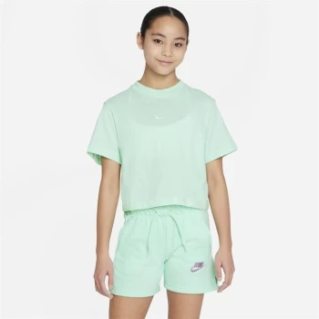 Nike Sportswear Big Kids (Girls') T-Shirt - Green