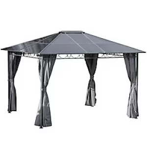 OutSunny Gazebo 84C-212V01 Grey 2700 x 3600 x 3000 mm