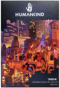 Humankind India Puzzle multicolor