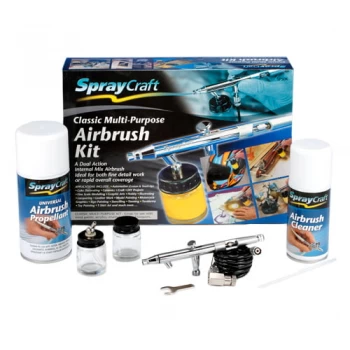 Spraycraft Multi Purpose Airbrush Kit - Multi-purpose Airbrush Kit - SP50K