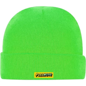 Paramore - Logo Unisex Beanie - Green