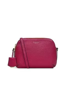 Radley Dukes Place Medium Ziptop Crossbody - Dark Rose