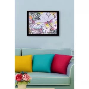 SC0598 Multicolor Decorative Framed MDF Painting